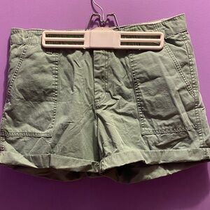 GAP Sage Green Women's Cargo Shorts